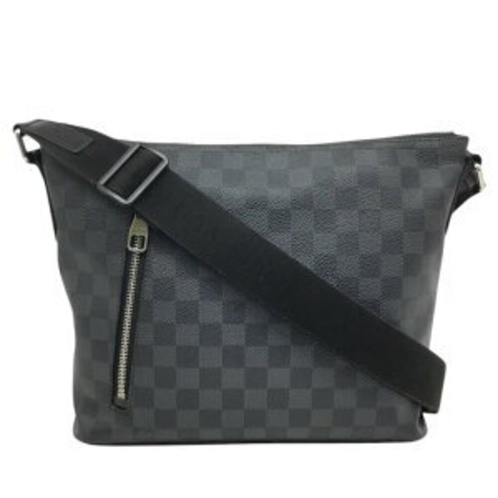 LOUIS VUITTON Mick Shoulder Bag Crossbody Damier Graphite Black